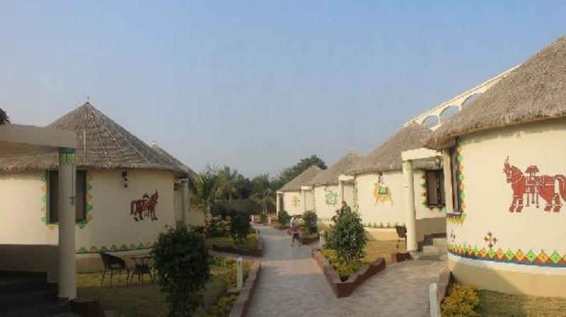 Seven Sky Clarks Exotica Hotel Bhuj Eksteriør billede